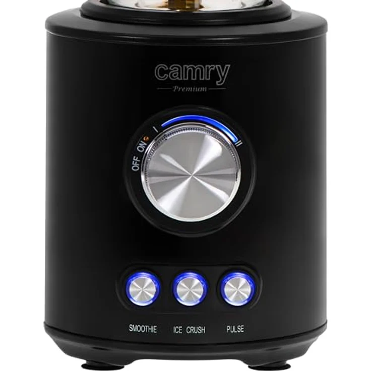 Camry Standmixer CR 4088, 1800 W, Tischmixer mit Titanium Klingen und 1,5L Glaskrug, schwarz – Bild 3