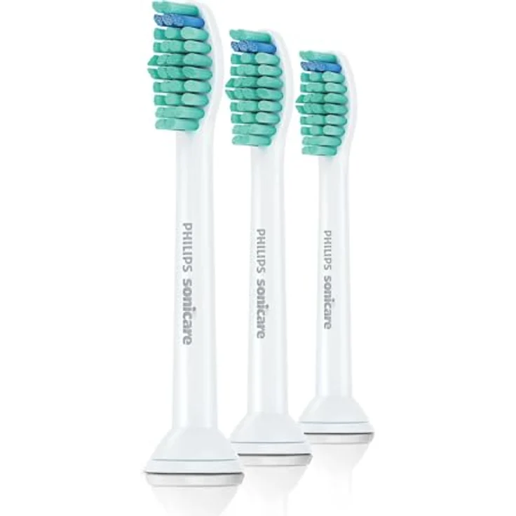 Philips Sonicare ProResults Standard HX6013/10 Elektrische Schallzahnbürstenköpfe, Weiß, 3 Stück - Fortschrittliche Schalltechnologie, Tiefenbürsten, 2x mehr Plaqueentfernung – Bild 2