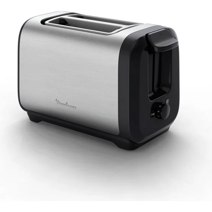 Rowenta LT5S0D Toaster, Schwarz, 1200 W, 2 Scheiben, mit Auftaufunktion und einstellbarer Bräunung