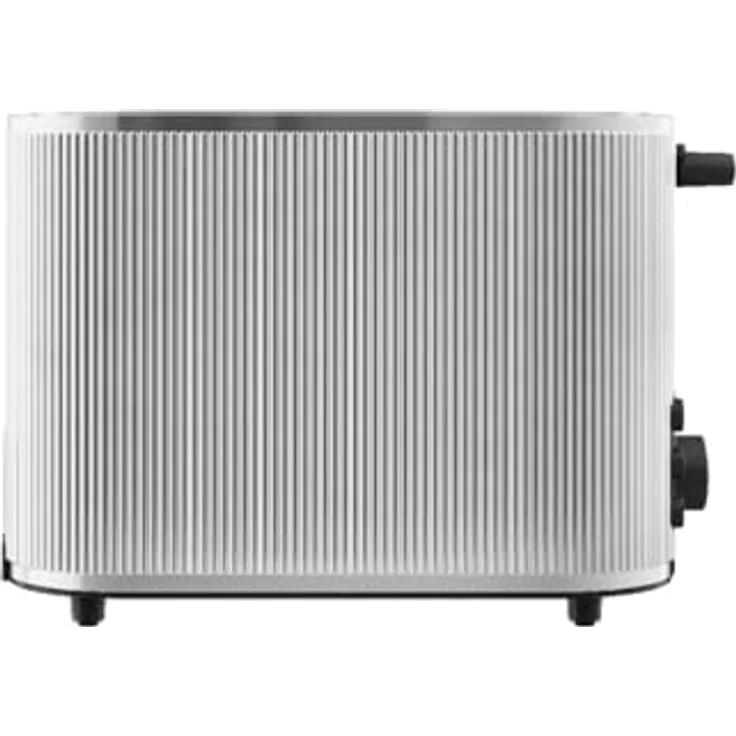 Georg Jensen Toaster Bernadotte Edelstahl, 2 kurze Schlitze, für 2 Scheiben, Art Déco-inspiriert, glänzend – Bild 2