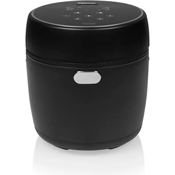 Tristar Digitaler Reiskocher, Dampfgarer, 0,6 l, 350 W, schwarz – Bild 1