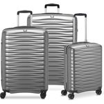 Roncato, Koffer, Wave 4 Rollen Kofferset 3-teilig mit Dehnfalte, Gold, (40 l, XL)