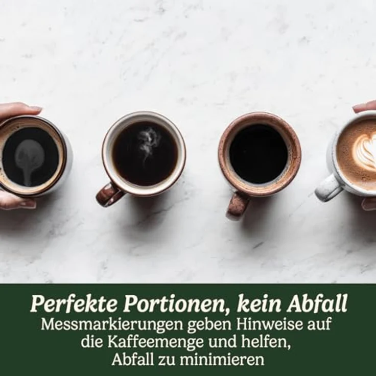 Cuisinart DBM-8MCP Kaffeemühle, kompakte Kaffeemühle mit Edelstahlbehälter, 1-12 Tassen, verschiedene Mahlgrade für French Press, Tropfkaffee und Espresso, leicht zu reinigen – Bild 5