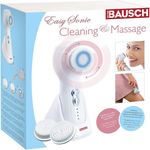 PETER BAUSCH Elektrische Gesichtsreinigungsbürste Easy Sonic - Cleaning & Massage NEU!!!, 0344 - Handstück mit Stufenschalter, sensitive Gesichtsreinigungsbürste, Körperbürste, Ladestation