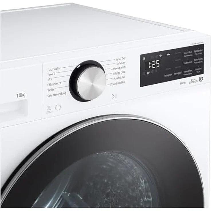 LG RT10X72W Wärmepumpentrockner 10kg mit AI Dry, ThinQ App, ActiveSteam und Allergy Care, Blue White – Bild 4