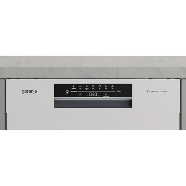Gorenje GU642C90W BK070, Unterbau Geschirrspüler, 60 cm, 14 Maßgedecke, Weiß, Schwarz, Edelstahl, Energieeffizienzklasse C – Bild 7