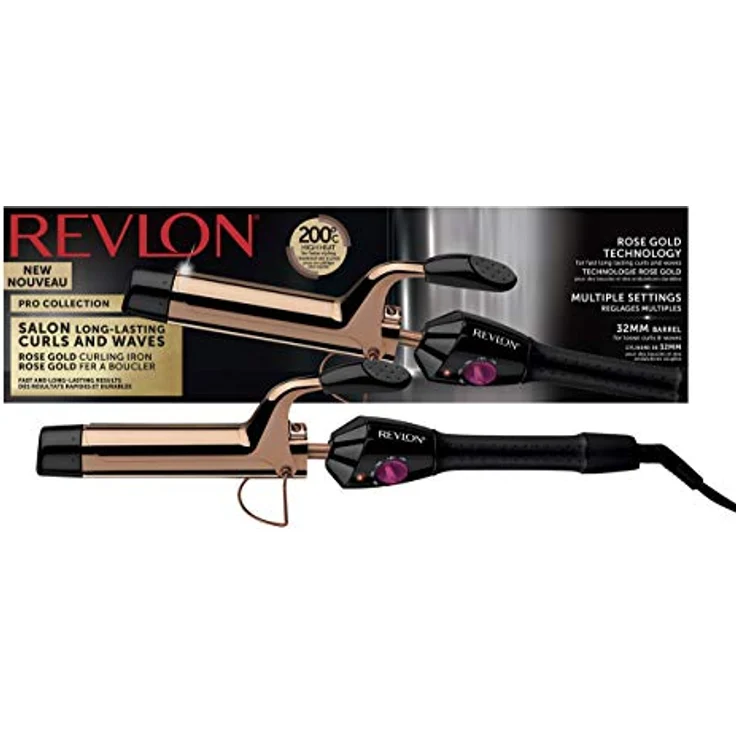 Revlon Pro RVIR1159 Pro Collection Salon Long-Last Lockenstab für voluminöse & glamouröse Locken – Bild 5