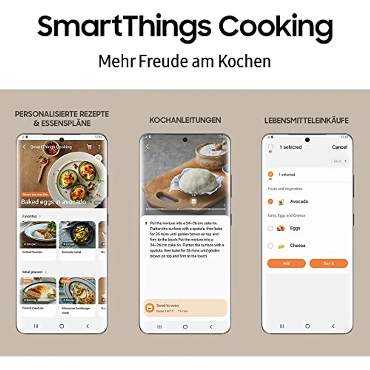 Samsung Autarkes Induktionskochfeld (NZ64B5046JK/U1), 60 cm, Glaskeramik, FlexZone, SmartThings Cooking, Sensortasten mit Slider – Bild 5