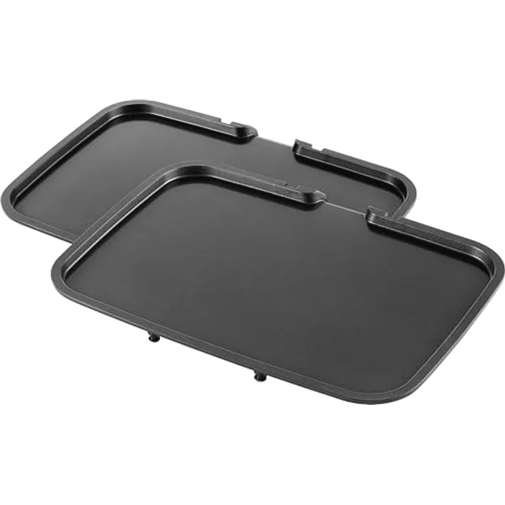 Zwilling Enfinigy Teppanyaki-Platten, Tischgrill mit gleichmäßiger Hitzeverteilung, schwarz – Bild 1