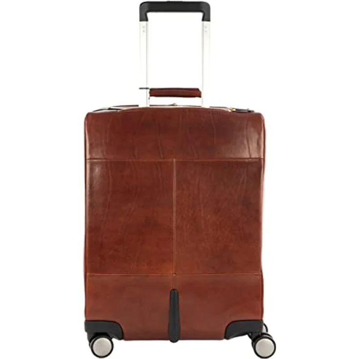 The Bridge Viaggio 4-Rollen Kabinentrolley Leder 53 cm – Bild 3