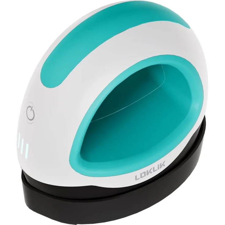 LOKLIK Reisebügeleisen Mini Heat Press, Kompakte Heizpresse, Transferpresse zum Aufbügeln, Textildruck, blau – Bild 1