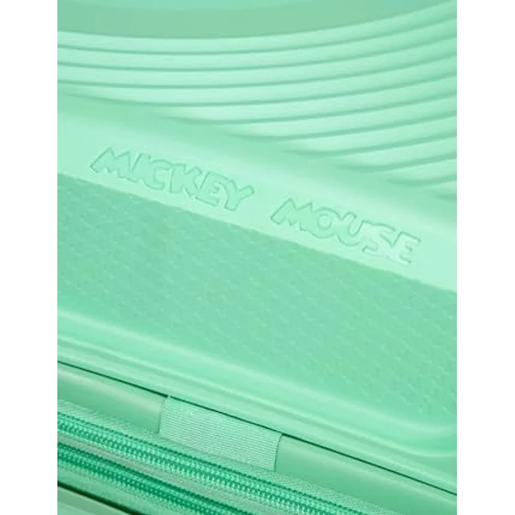 American Tourister Mickey Magic Kabinentrolley 55 cm, 4 Rollen, Dehnfalte, grün, 100% Polypropylen – Bild 12