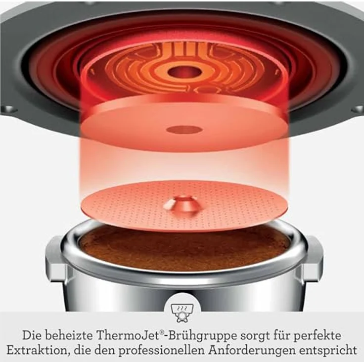 Sage the Oracle Jet Trüffelschwarz Halbautomatische Espressomaschine – Bild 8