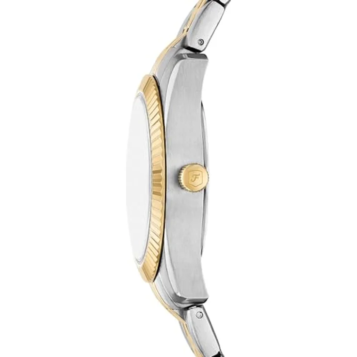 Fossil Damen Analog Quarz Uhr mit Edelstahl Armband ES5388, Rundes Gehäuse, grünes Zifferblatt, Wasserdicht bis 50m – Bild 3