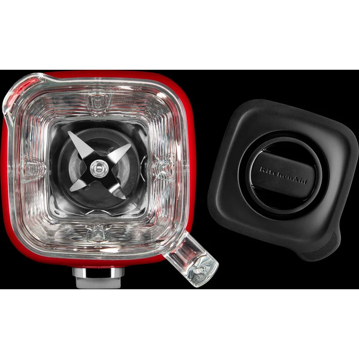 KitchenAid Artisan 5KSB4026EER Standmixer mit IntelliSpeed, 1200W, 1,4L Glasbehälte, Empire Rot, Serie: 5KSB4026 – Bild 3