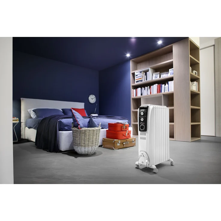 De'Longhi Dragon4 TRDS40820E Radiator, 2000 Watt, 3 Heizstufen, Thermostat, Timer, Frostschutzfunktion, weiß, Radiator – Bild 4