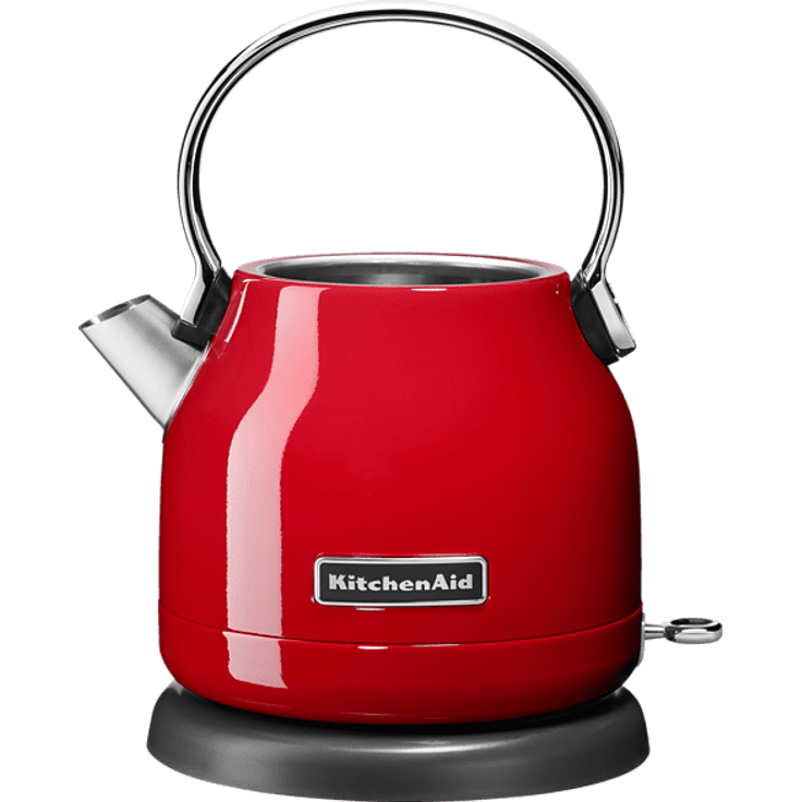 KitchenAid 5KEK1222 EER Edelstahl-Wasserkocher, 2200W, 1,25 L, Abschaltautomatik, Trockengehschutz, Kontrollleuchte, rot – Bild 2
