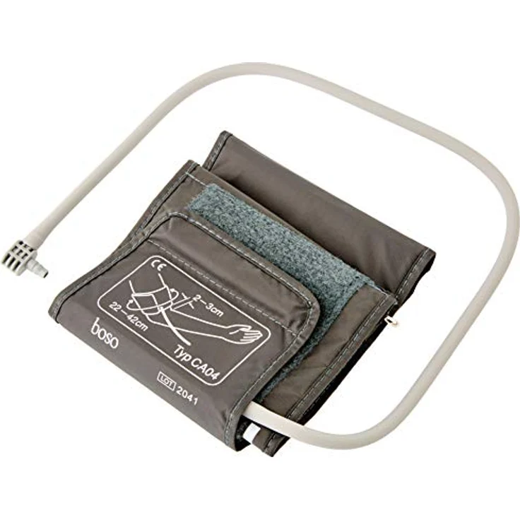boso medicus vital Vollautomatisches Oberarm-Blutdruckmessgerät mit großem Display und Arrhythmie-Erkennung Inkl. Blutdruckmanschette (22-42cm) – Bild 3