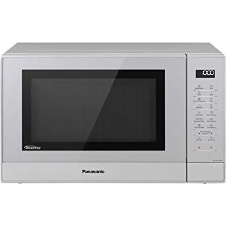 Panasonic NN-GT47KMGPG Kombi Mikrowelle mit Grill, Standgerät, 1000 Watt, Inverter Mikrowelle, 31 Liter Garraum, silber – Bild 2