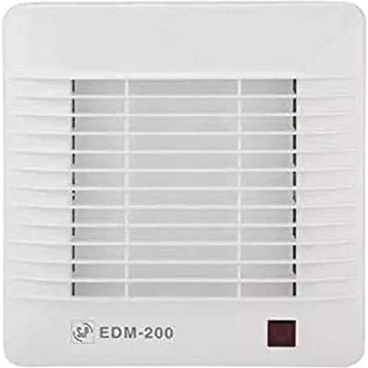 Thermorex THERMEX 200.34.0801.2, Belüftungsventilator für Wandmontage, Badezimmer und Toilette, Weiss, IP44, 80 m³/h, leiser Betrieb mit 33 dB – Bild 1