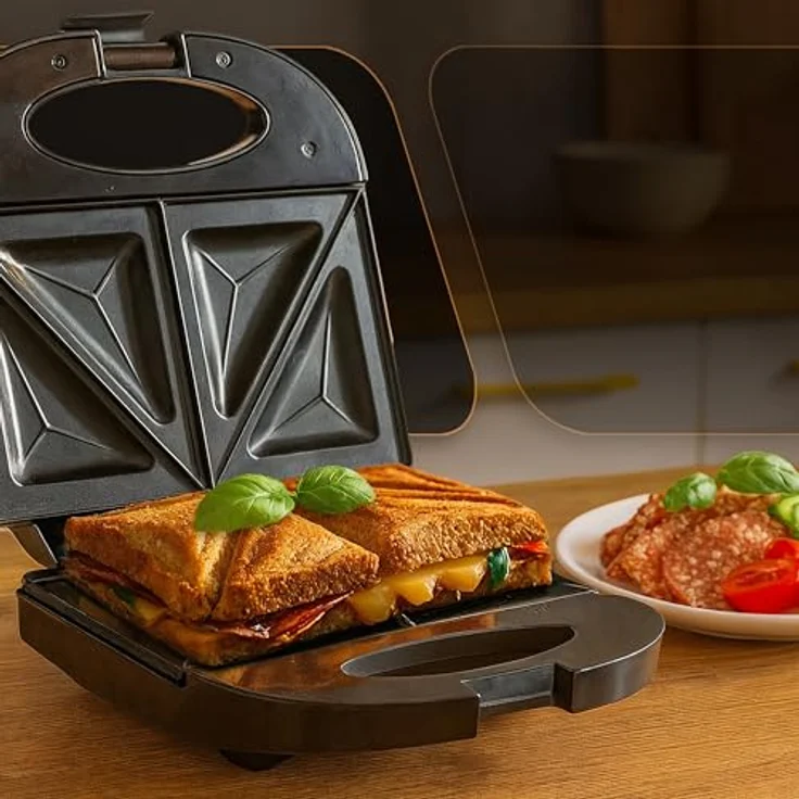 Adler Adler AD-3015 Sandwichtoaster, 750 Watt – Bild 7