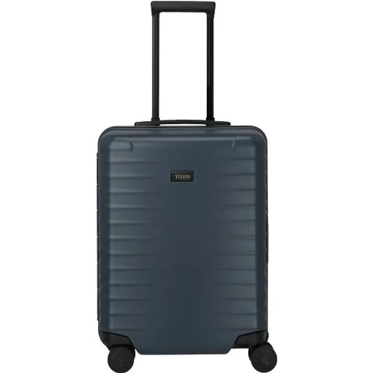 Titan Overseas Kabinentrolley S 55 cm, 4 Rollen, 100% Polycarbonat, farbe: midnight blue