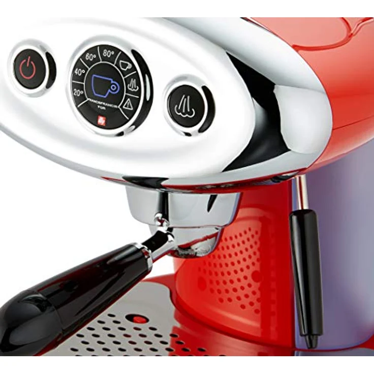 illy Kaffee, Kaffemaschine für Iperespresso Kapseln X7.1 Rot mit Milchaufschäumer – Bild 5