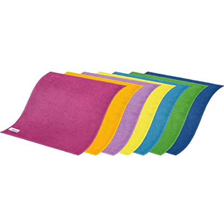 Vileda Microfaser Allzwecktücher Colors Multipack Microfaser, Mehrfarbig, 8er Pack – Bild 2