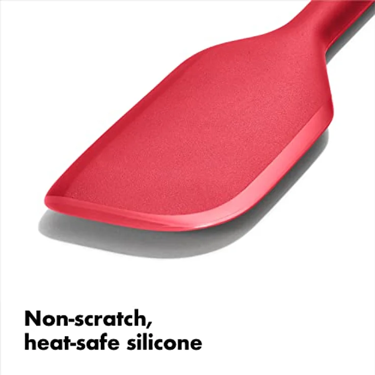 OXO Good Grips Medium Silicone Spatula - Jam, Black – Bild 4