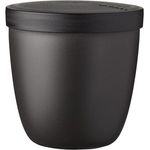 Mepal Lunchbox Snackpot Ellipse Nordic black - Praktischer Behälter, Joghurtbecher, To Go Becher