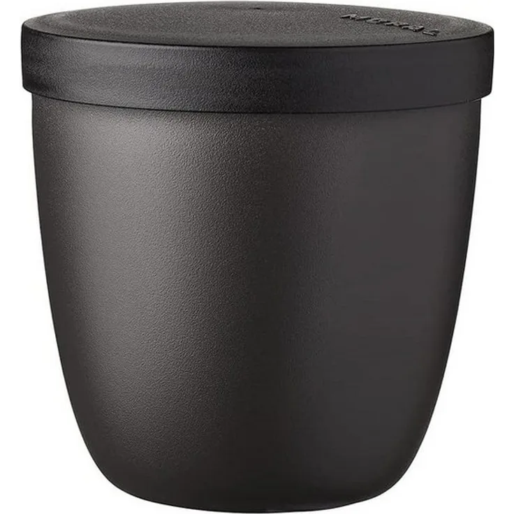 Mepal Lunchbox Snackpot Ellipse Nordic black - Praktischer Behälter, Joghurtbecher, To Go Becher