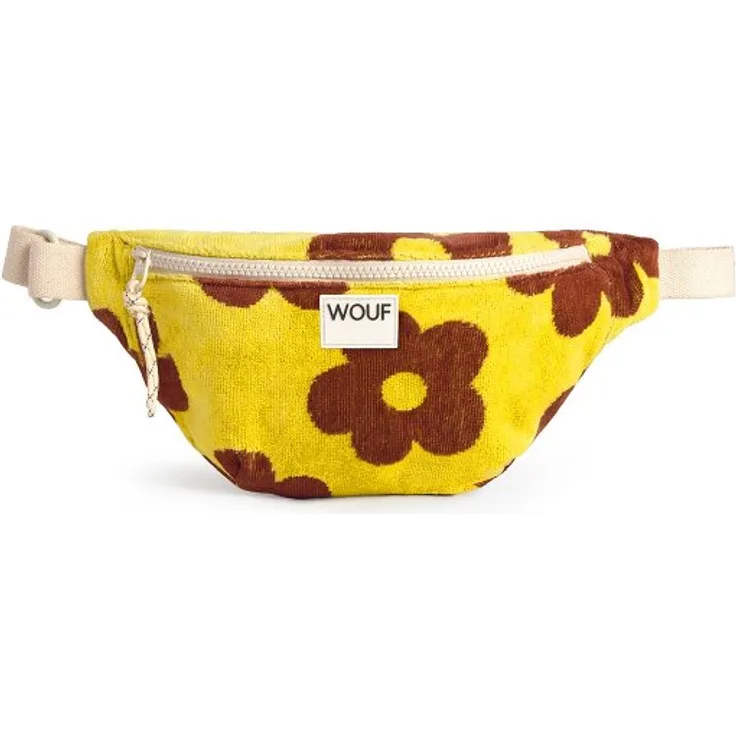 Wouf Terry Gürteltasche 32 cm, gelb, 100% Baumwolle, 32 x 8 x 16 cm