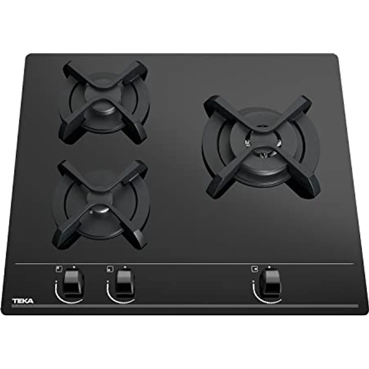 Teka GBC63010 Gaskochfeld Glas schwarz autark 60cm – Bild 2