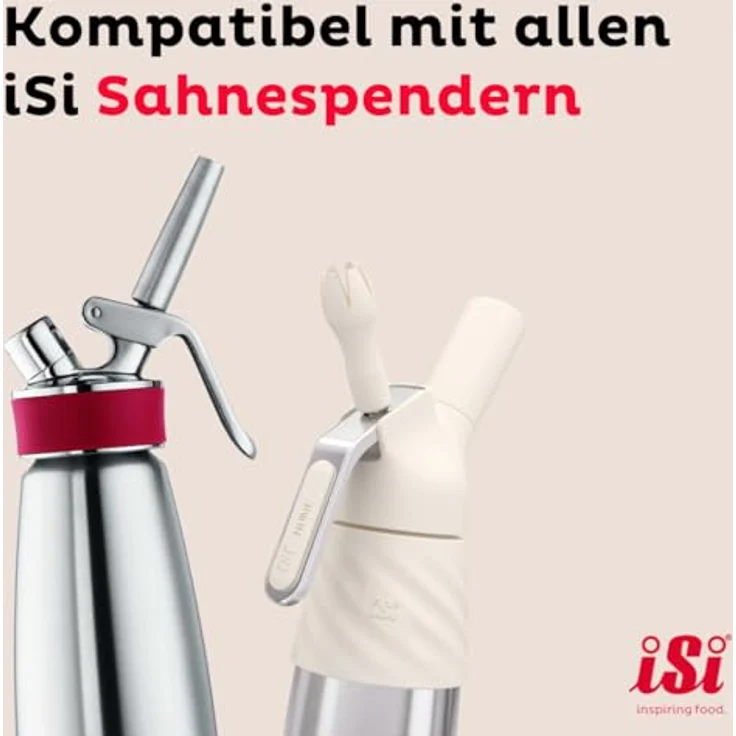 iSi Sahnekapseln 10-er Pack Professional Chargers – Bild 4