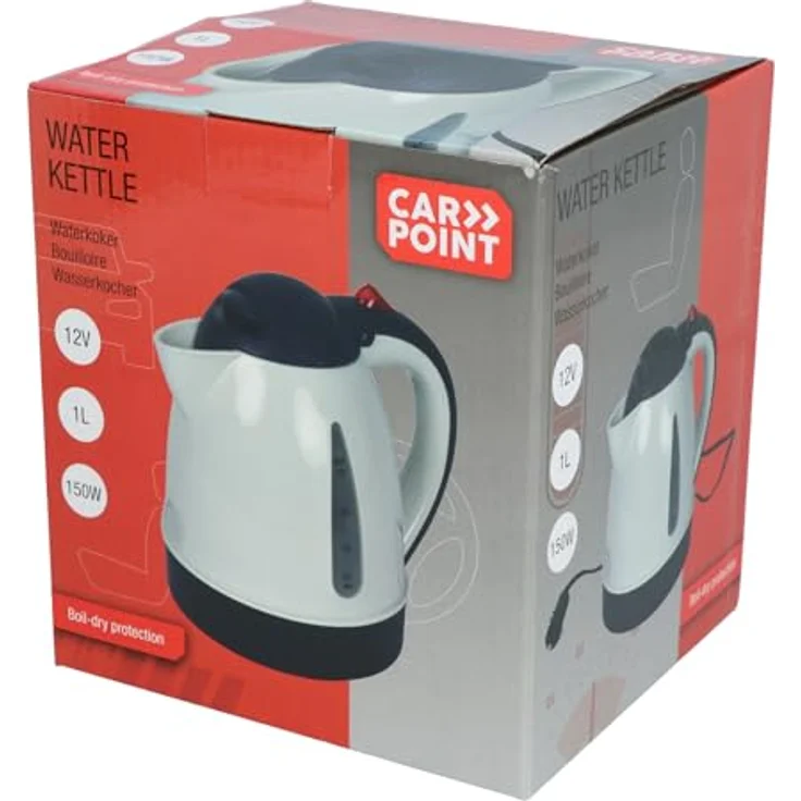 Carpoint 0510175 Wasserkocher für das Auto, 150W, Anschluss an 12V Zigarettenanzünder, automatische Abschaltung – Bild 5