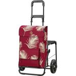 Andersen Einkaufstrolley - Komfort Shopper Signe in rot, 51 L Einkaufswagen, klappbar, wasserabweisend, mit Sitz, multifunktional - Preisvergleich