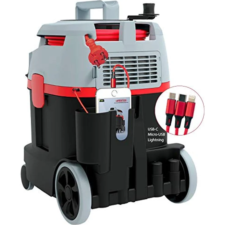 Sprintus 117020, ERA TEC, Schwarz/Grau, 700 W – Bild 3