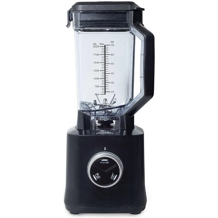 Fritel BL 4270 Tischplatten-Mixer, 2 l, 2000 W, Pulsfunktion, Eis-Crusher, Anthrazit