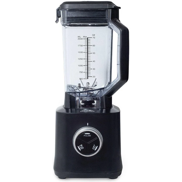Fritel BL 4270 Tischplatten-Mixer, 2 l, 2000 W, Pulsfunktion, Eis-Crusher, Anthrazit