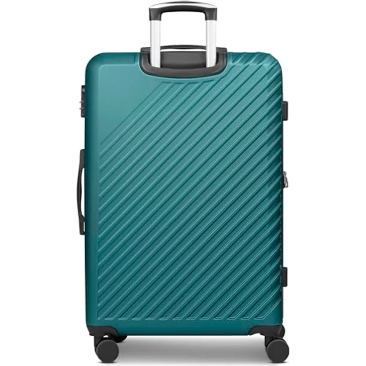Check in Paradise 2.0 Koffer, XL Trolley 52 x 30 x 78 cm, erweiterbar, stoßfestes ABS, Teleskopgriff, 110 Liter Volumen, für Damen und Herren – Bild 2