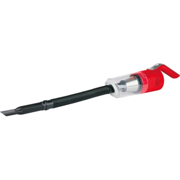 Dirt Devil DD5004 Handstaubsauger Akku – Kabellos, Beutellos, Nass & Trocken, 2 Saugstufen bis 7 kPa, HEPA-Filter, USB-C, Auto-Zubehör, Rot – Bild 4