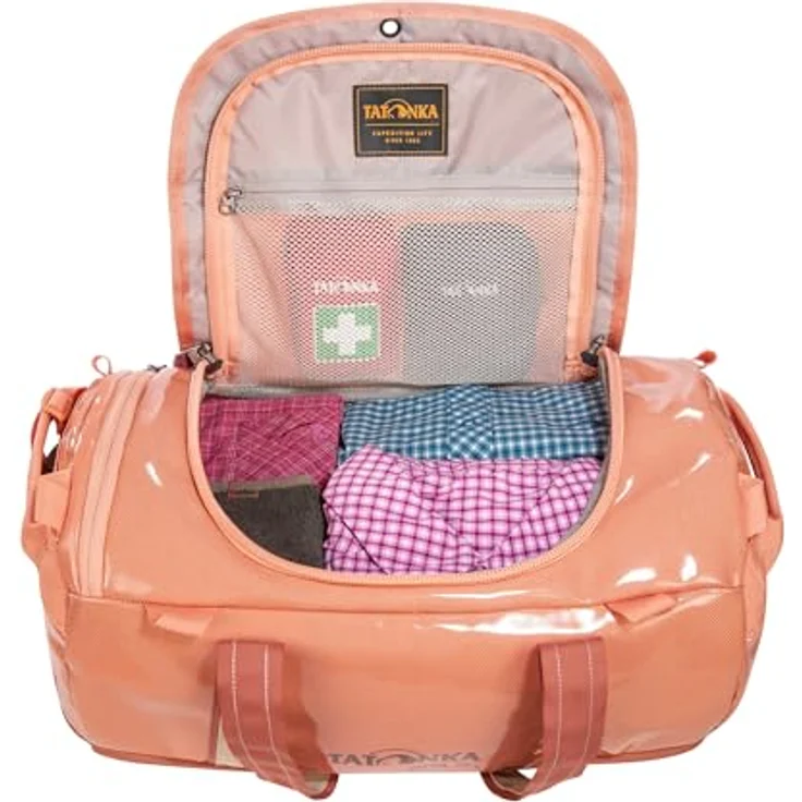 Tatonka Barrel 25 Weekender Reisetasche, 42 cm, 100% Polyester, Farbe rosa – Bild 3