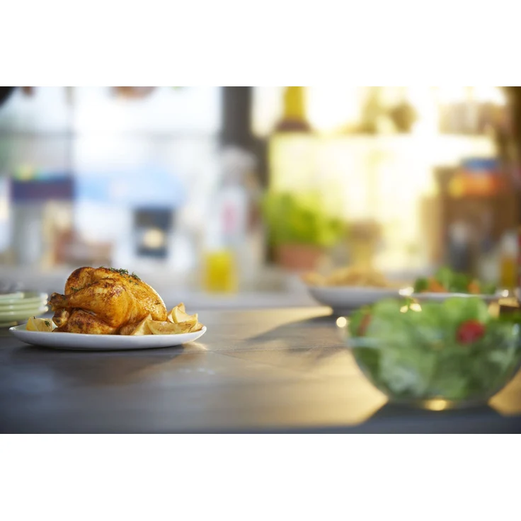 Philips HD9650-90 XXL Advance Premium Airfryer Heißluftfritteuse für 6 Personen, 7,3 Liter, schwarz – Bild 7