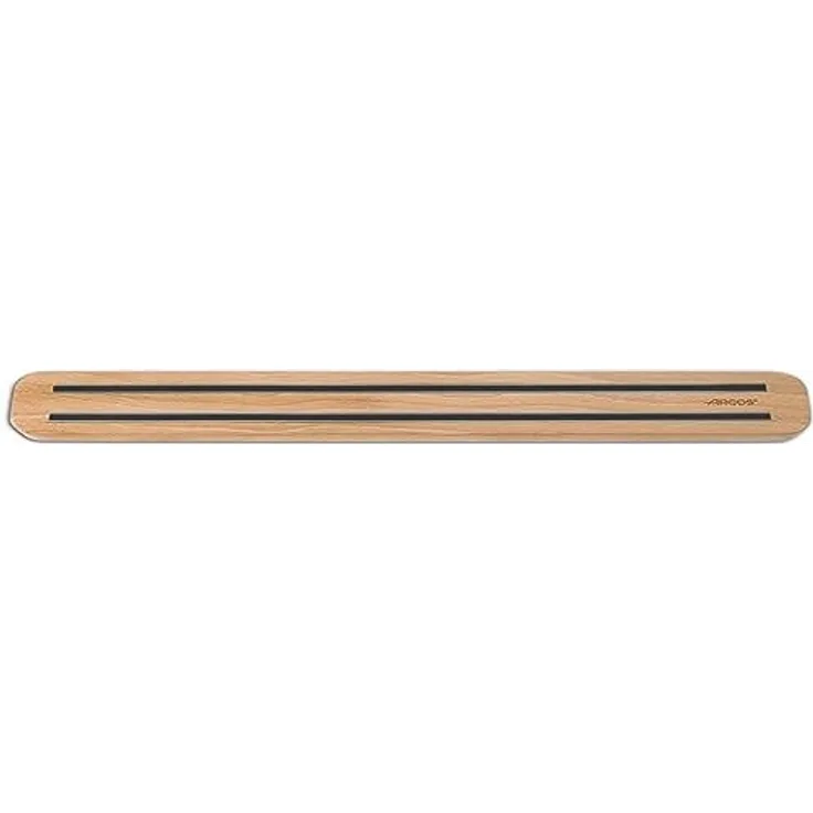 Arcos Magnetische Zahnstange Messer - Magnetische Zahnstange Messer - Gemacht aus Buchenholz 400 x 50 mm Farbe Braun