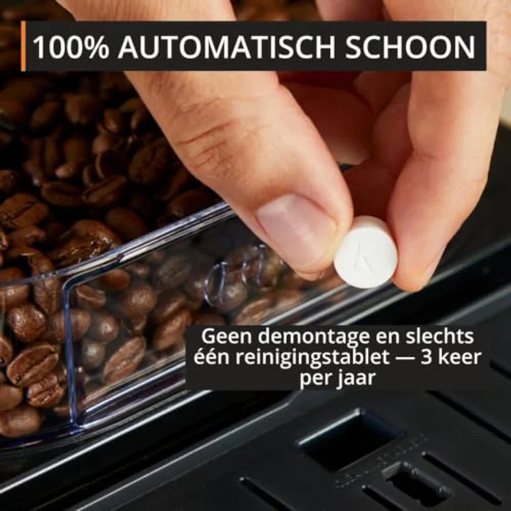 Krups Kaffeevollautomat EA402H Serenity Milk, 5 Getränke, Milk Maestro-Technologie, automatische Reinigung, 2 Tassen – Bild 7