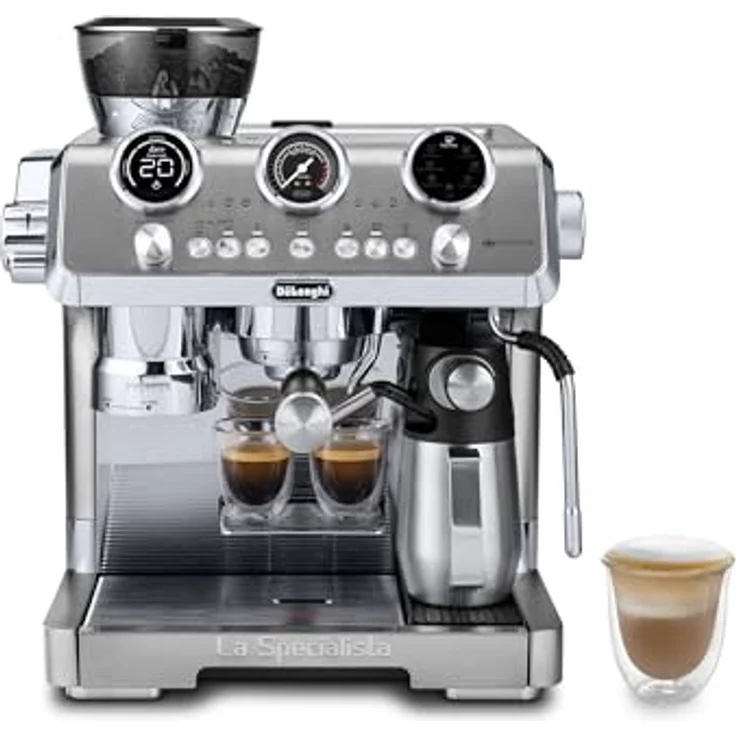 De'Longhi Espressomaschine LA SPECIALISTA MAESTRO EC9885.M, Silber, 2,5 l Wassertank, 19 bar Pumpendruck – Bild 1