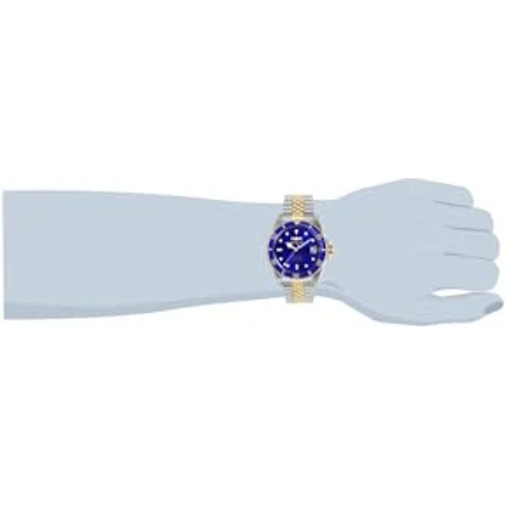 Invicta Pro Diver Automatikuhr, Edelstahl Herren, 42mm, blau, 20 bar wasserdicht – Bild 5