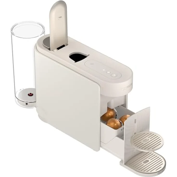 NESPRESSO Vertuo Up ENV200.W, Kapselmaschine mit 3 Sek. Aufheizzeit, Centrifusion-Technologie und 5 Tassengrößen, weiß – Bild 12