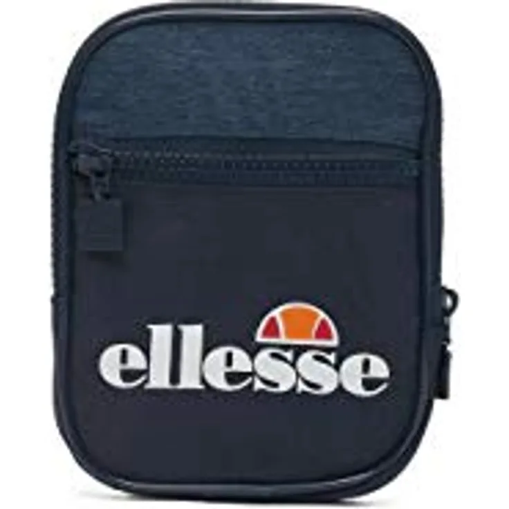 Ellesse Templeton Small Item Bag, robuste Umhängetasche mit abnehmbaren und verstellbaren Schulterriemen, schwarz