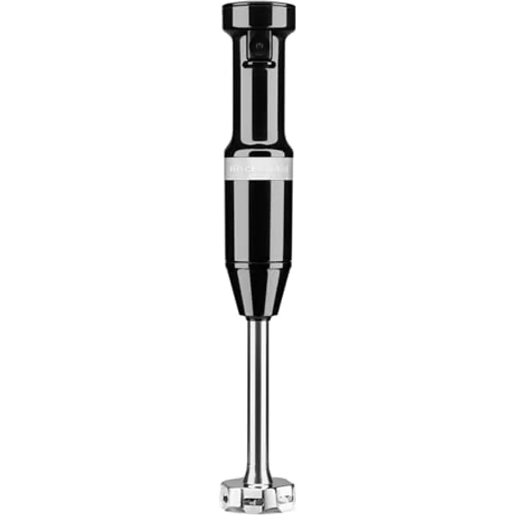KitchenAid 5KHBV83EOB Stabmixer 2021, 180W, 1L Mixerkrug, inkl. Zerkleinerer, Schneebesenaufsatz, onyx schwarz – Bild 4